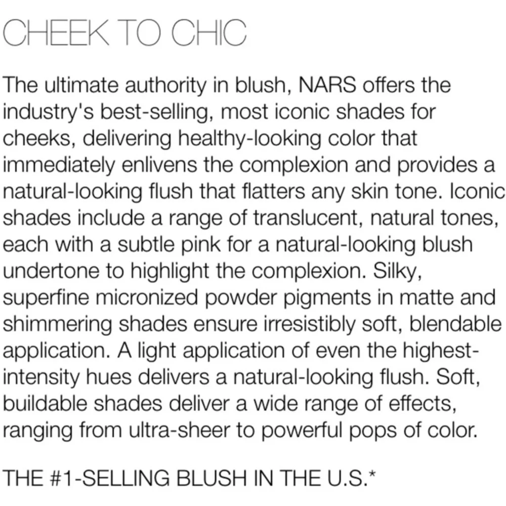 NARS Blush Orgasm Rush